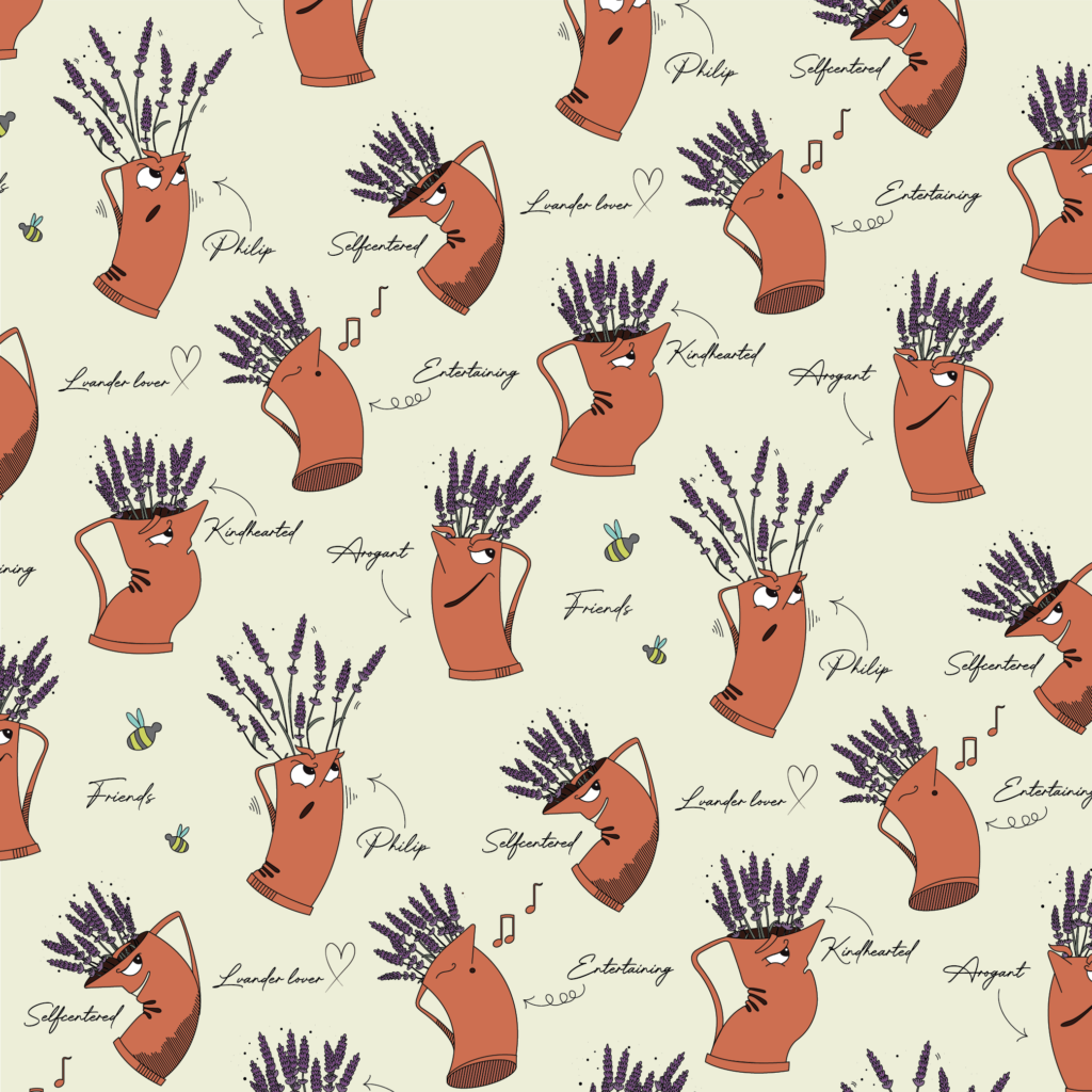 Lavender pattern