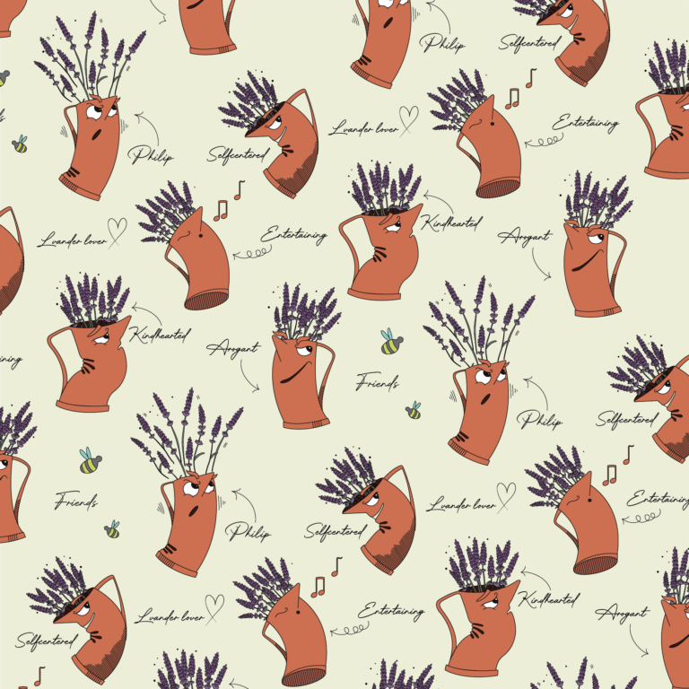 Lavender pattern